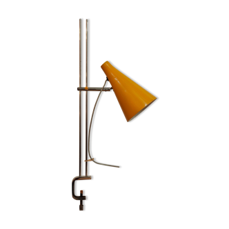 Yellow vice lamp 181-1326 Lidokov by Josef Hurka