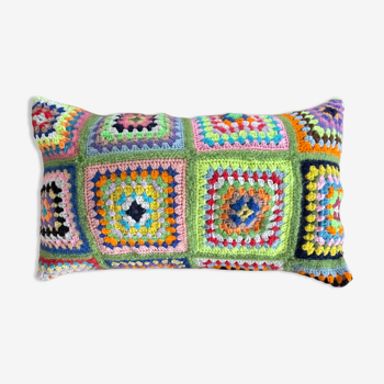 Coussin crochet