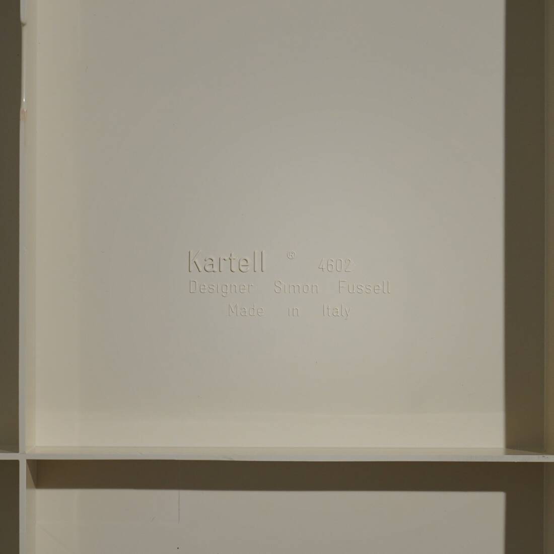 Modular chest of drawers, bed side table by Simon Fussell for Kartell, 1970