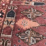 Tapis Turkmen afghan fait main 115x136cm