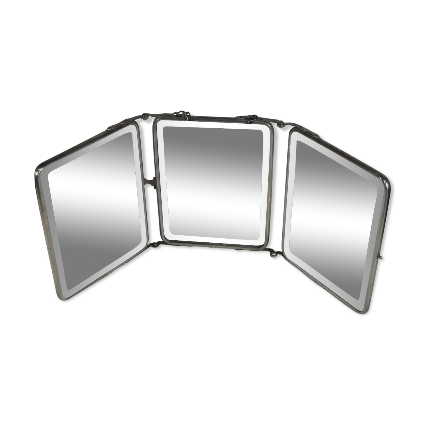 Tryptic barber mirror