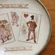 Iron earth dessert plate card game HB Choisy le Roi