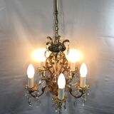 5-light cage chandelier