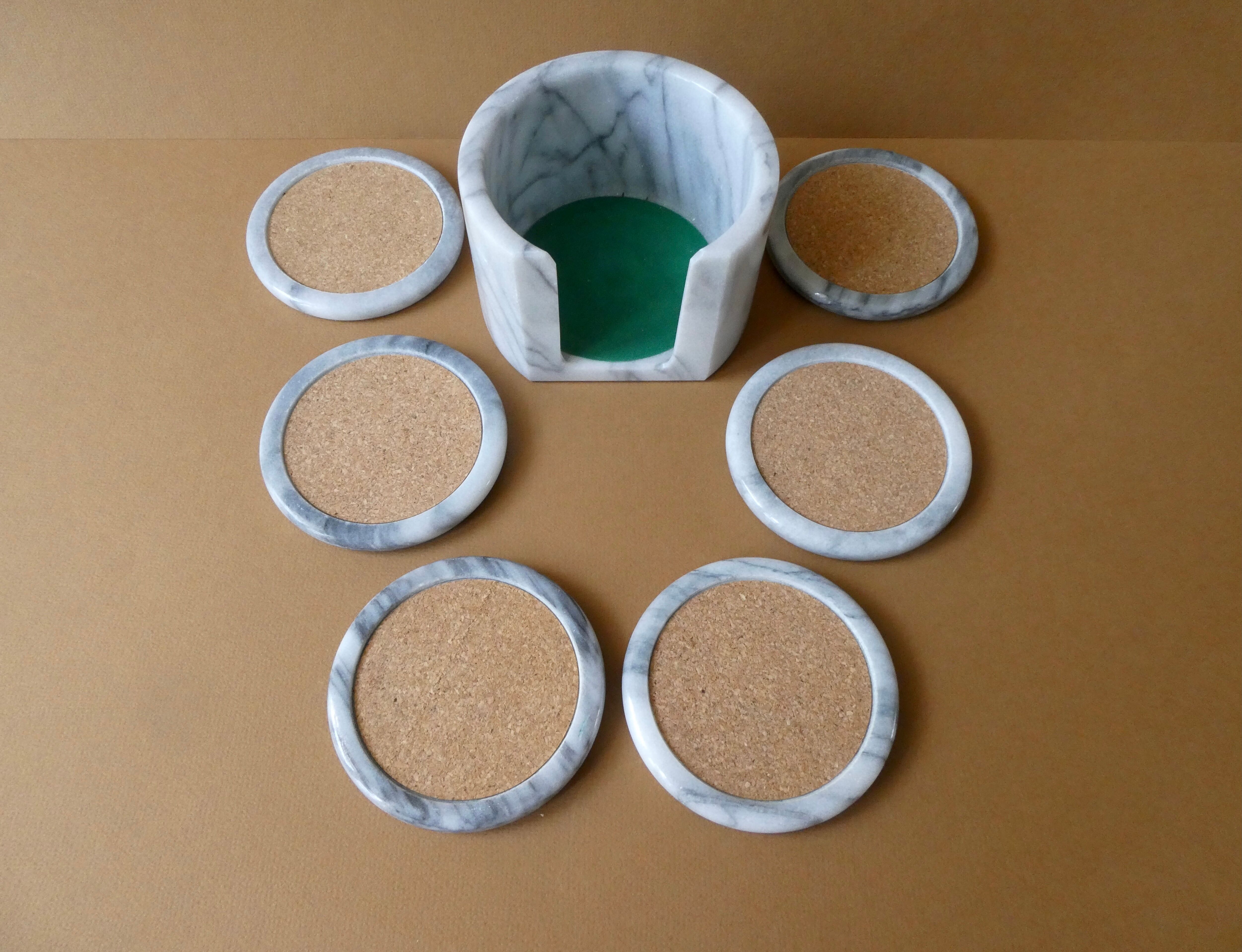 6 marble under glass from the 80s