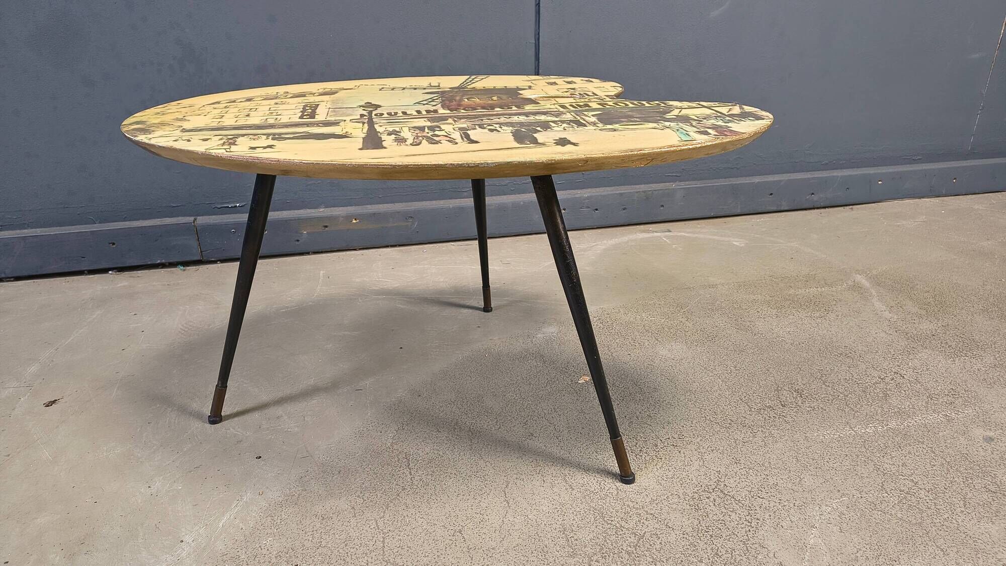 Vintage Italian coffee table, 1950s
