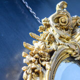 19th-century golden mirror