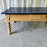 Wooden coffee table