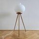 Lampe trépied de sol très rare ULUV des années 1960