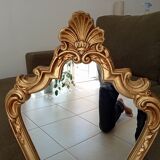 Vintage Rococo Louis XV style mirror 80*46cm