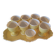 Limoges porcelain egg cups