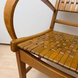 Gelenka Armchairs in Solid Beech Wood, Germany, 1950, Set of 2