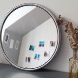 Vintage mirror in chromed metal