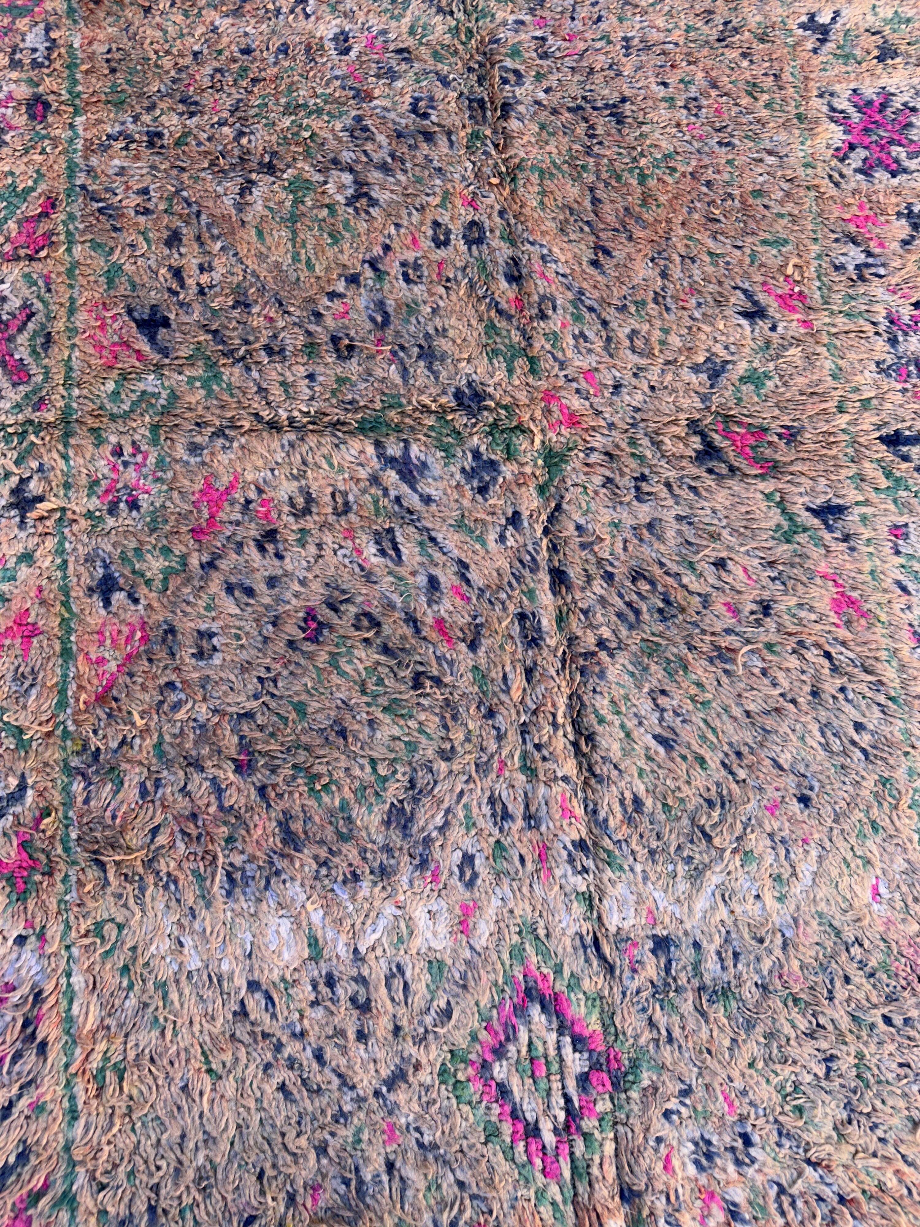 Colorful Zayan Moroccan Rug - 367 x 166 cm