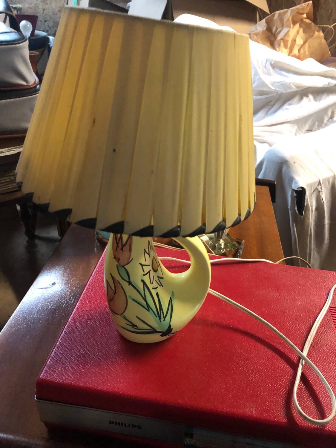 Vintage ceramic lamp