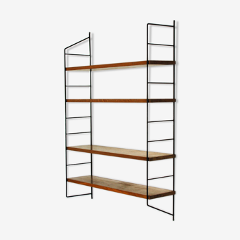 Metal and wood shelf 60