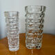 Glass crystal vase 1950