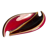 Red and brown Verceram cup