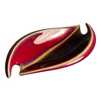 Red and brown Verceram cup