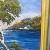 Oil Painting On Canvas Framed Signed Joly