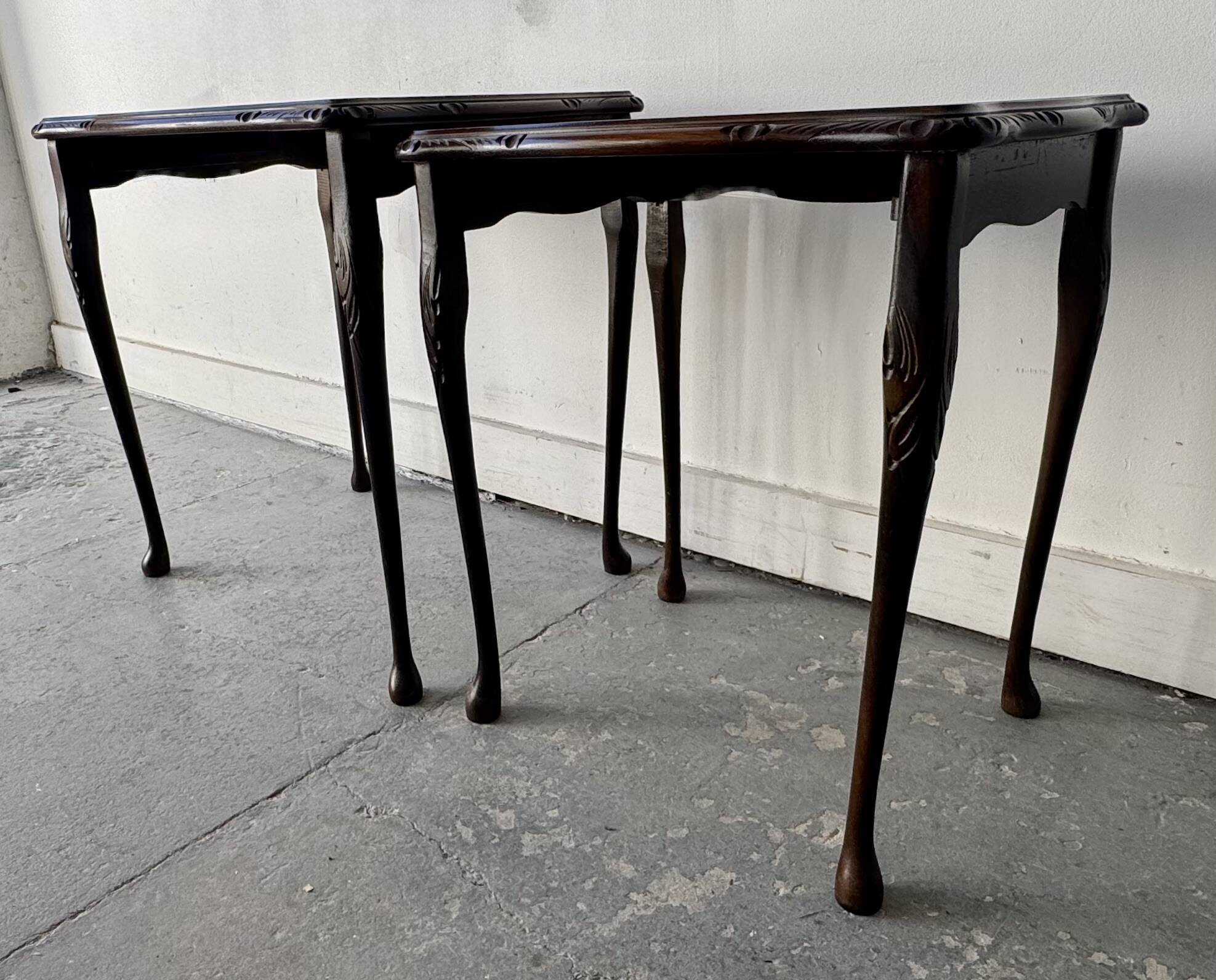 Ensemble de tables gigognes vintage