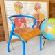 Vintage child school chair Jacques Hitier