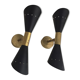 Paire applique butterfly dans le style des années 50