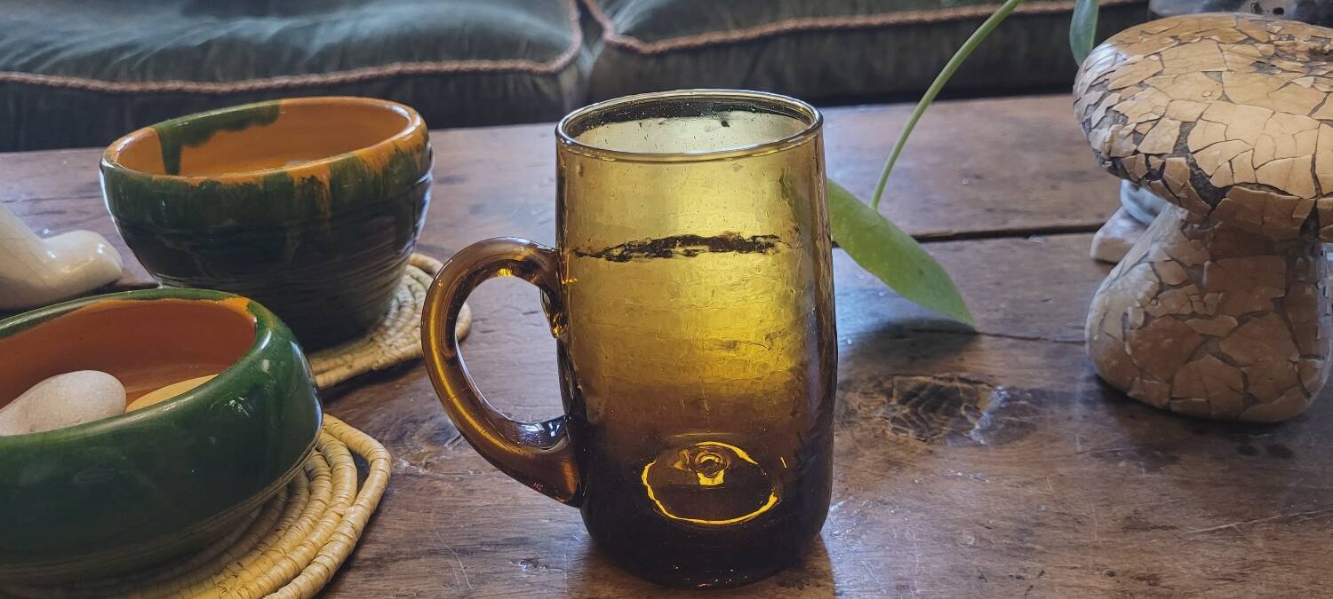 Quatuor de verres 70's