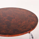Brown Bauhaus Table made in 1930s Czechia