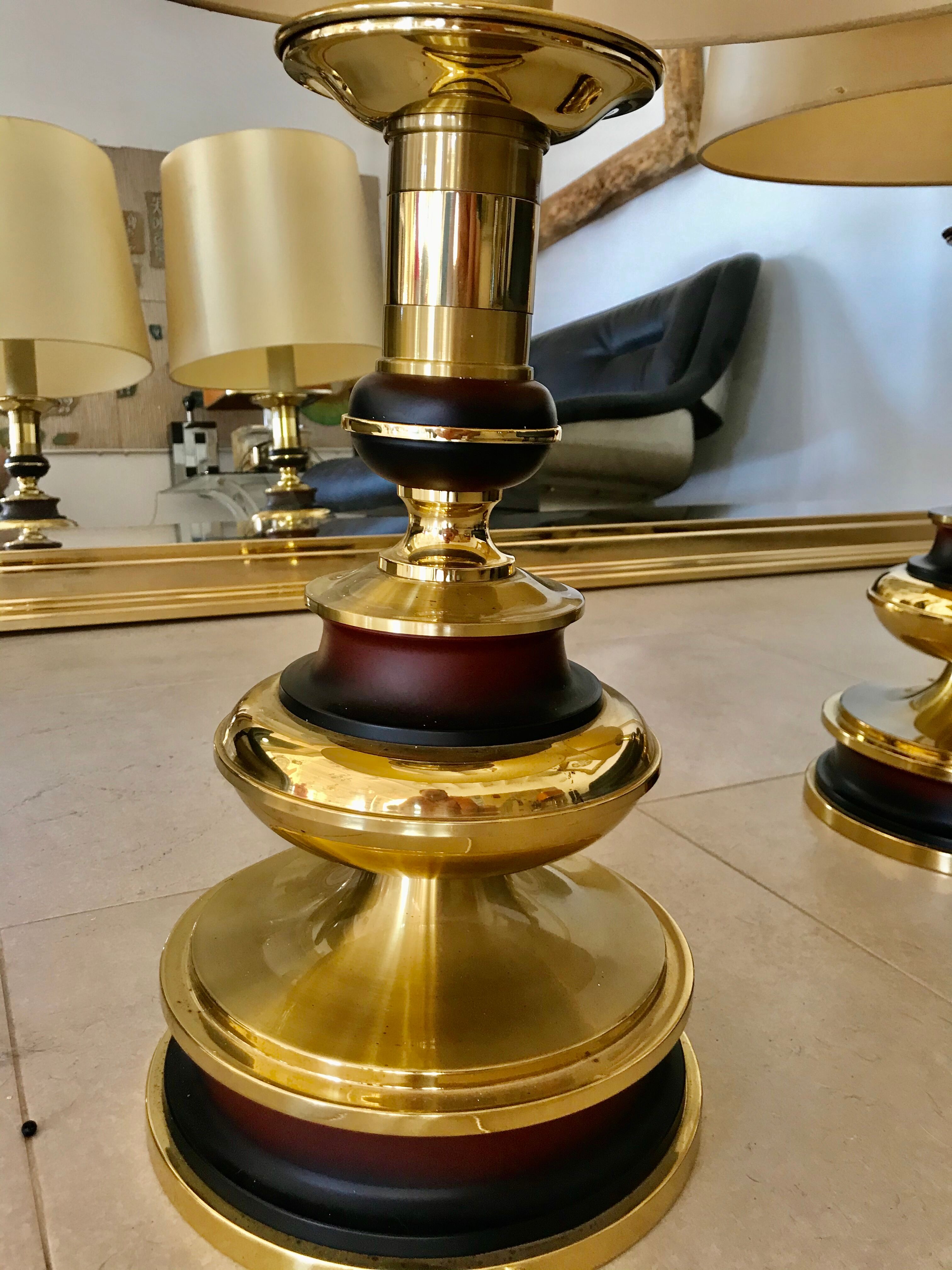 Pair of METAL XXL lamps