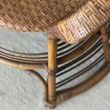 Fauteuil en rotin 1960