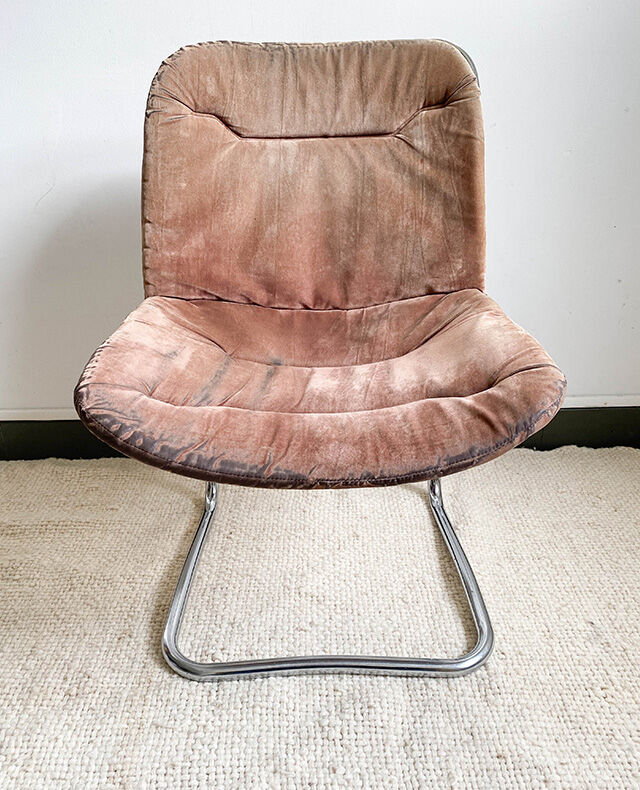 Chaise chrome