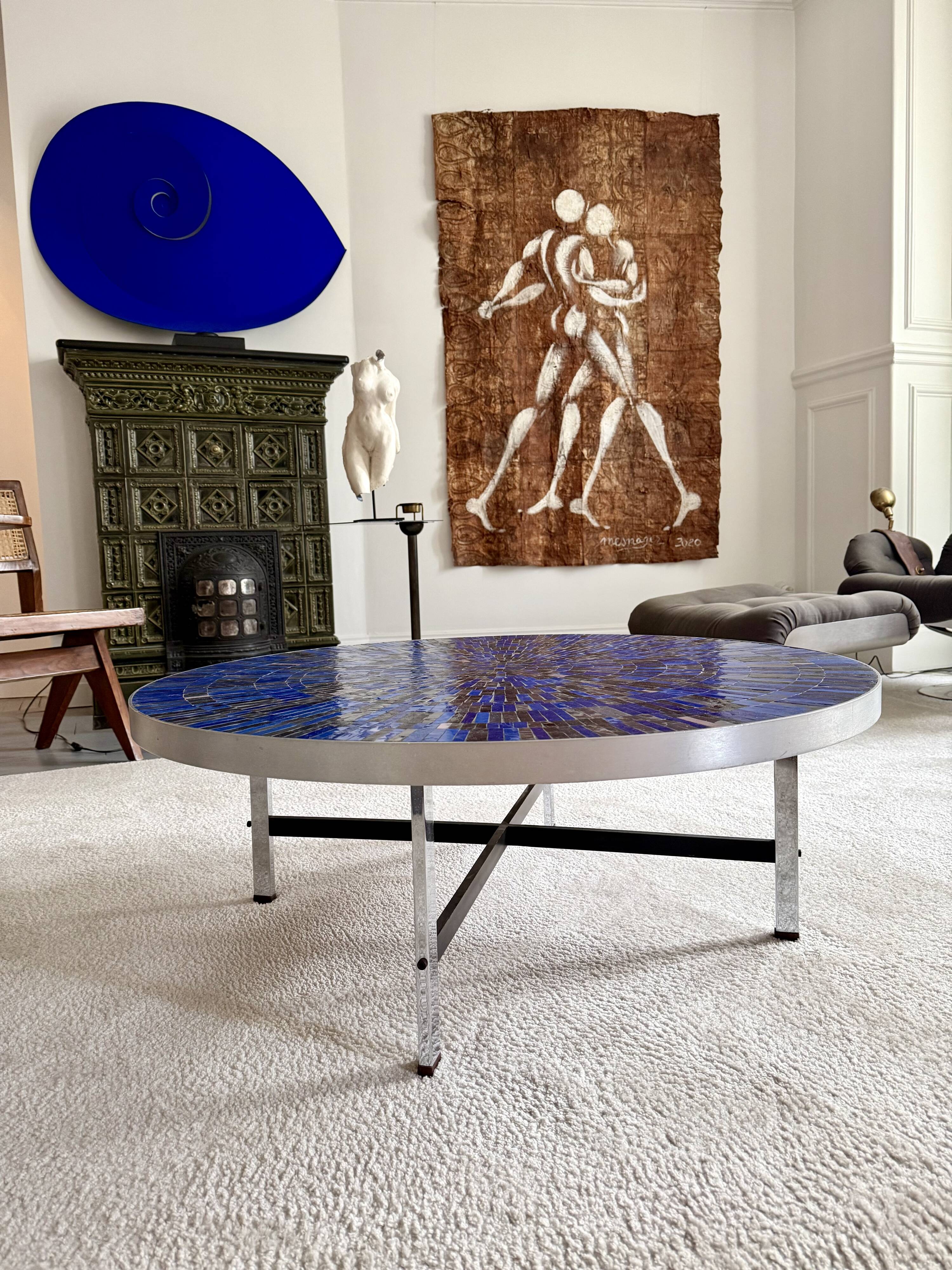 Coffee table by Berthold Muller Oerlinghausen