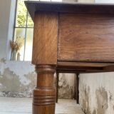 Oak table console