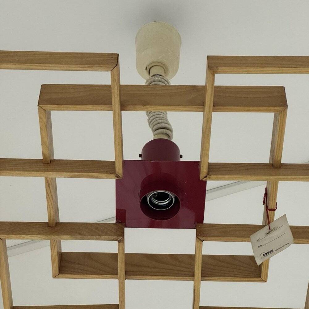 Amelio Pendant Lamp attributed to Angelo Brotto for Esperia, 1960s