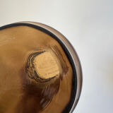 Smoked glass vase Verextrafort Belgium