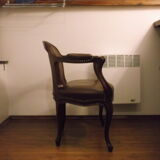 Leather armchair