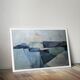 Toile acrylique paysage abstrait
