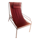 Celchar AM.PM armchair in burgundy leather - Very good condition