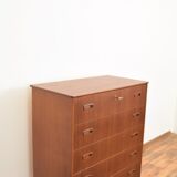 Danish teak chest of drawers