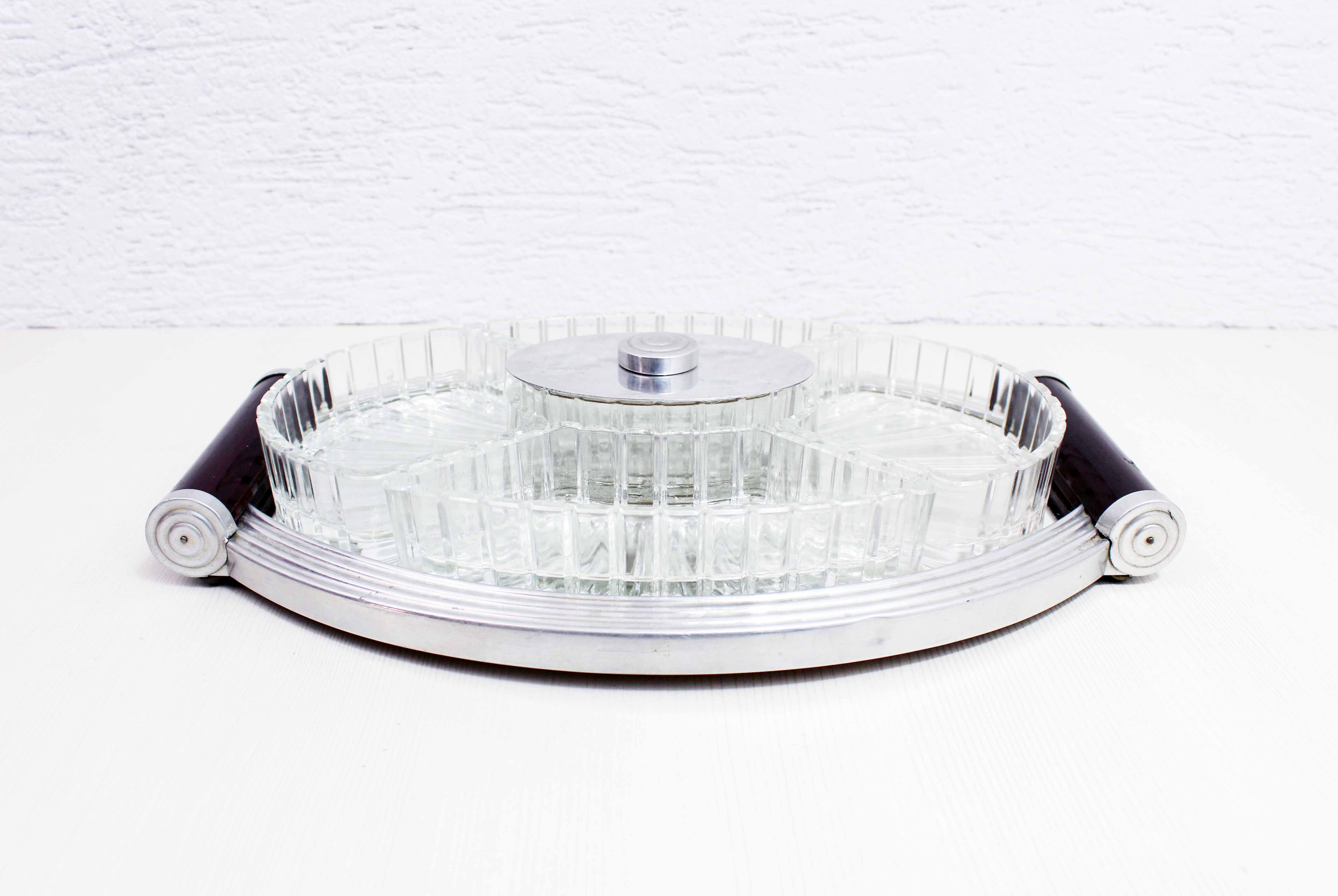 Art Deco mirror tray