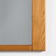 Mirror in elm by Maison Regain, France, circa 1970.