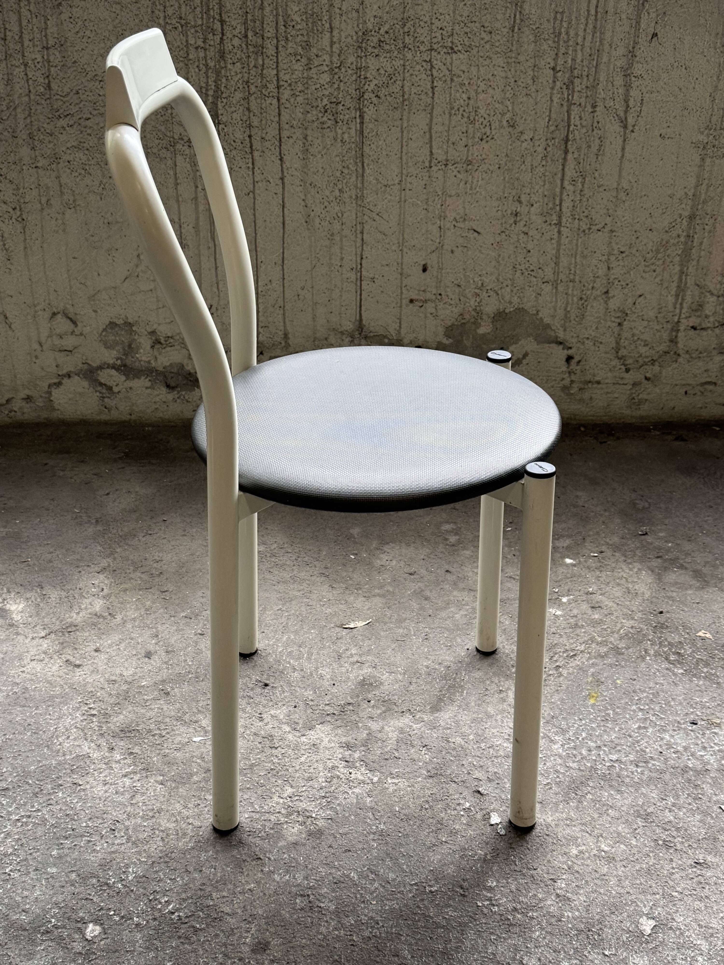Set of 4 dining chairs by Calligaris, Italy, 1980