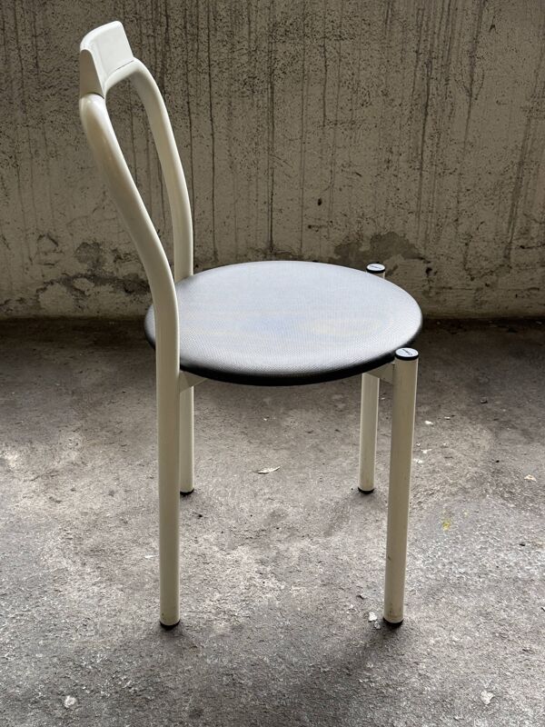 Lot 4 chaises de salle à manger par Calligaris Italie, 1980