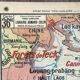 Old school map Vidal-Lablache 36, 1930, T46 – French Indochina