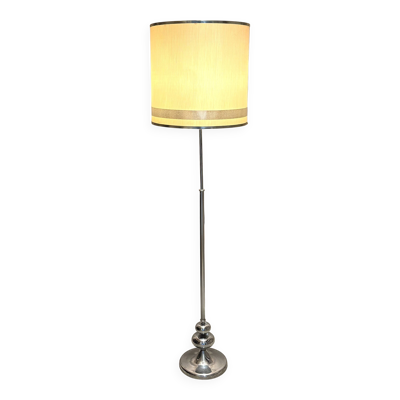 Lampadaire années 70 métal chromé