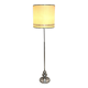 1970s chrome metal floor lamp