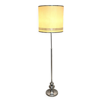 1970s chrome metal floor lamp