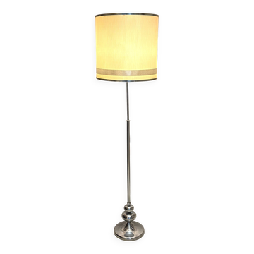 Lampadaire années 70 métal chromé