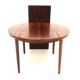 Scandinavian rosewood dining table, Sweden, 1960s
