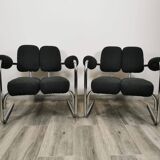 Mid-century restored armchairs